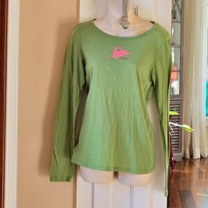 Holiday J Crew Reindeer Tissue Tee XL. Nwot